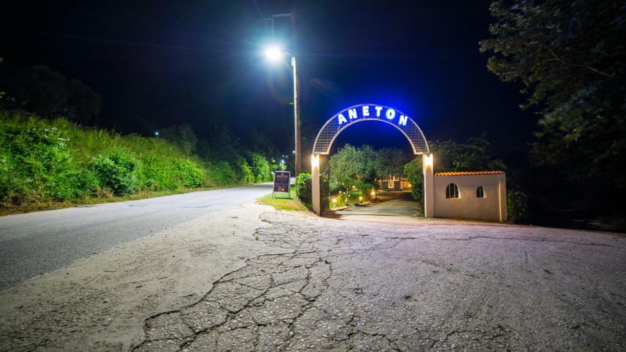 Aneton Aparthotel Chrysi Ammoudia Exterior photo