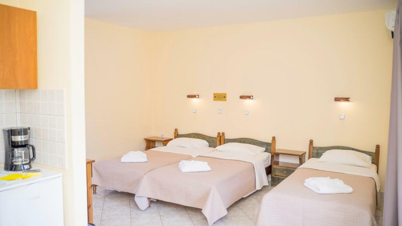 Aneton Aparthotel Chrysi Ammoudia Exterior photo